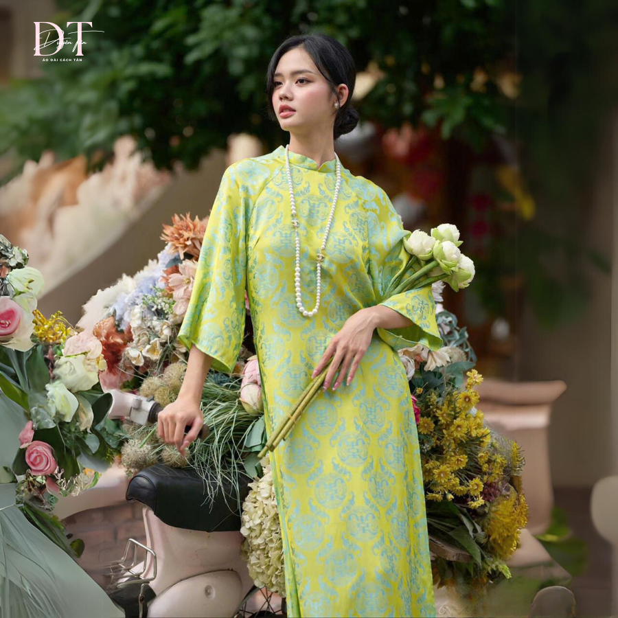 ao dai cach tan form rong