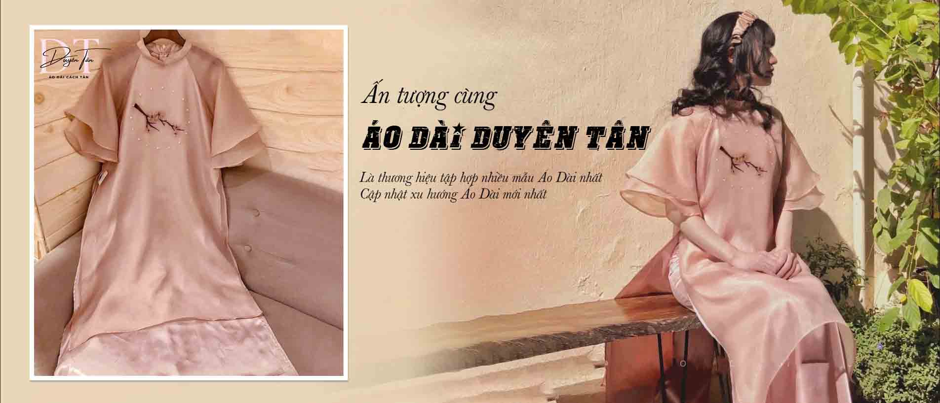 banner áo dài duyên tân