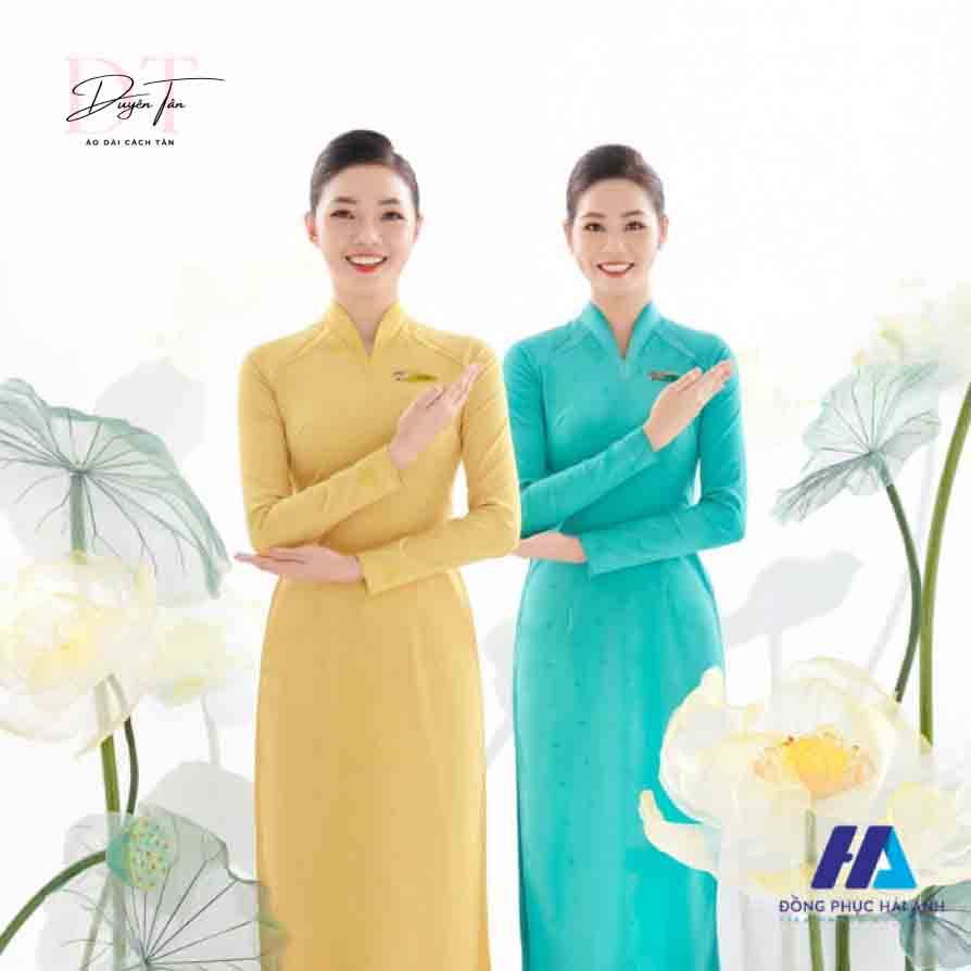 Áo dài vietnam airlines mới 4